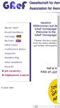 Mobile Screenshot of gaef.de
